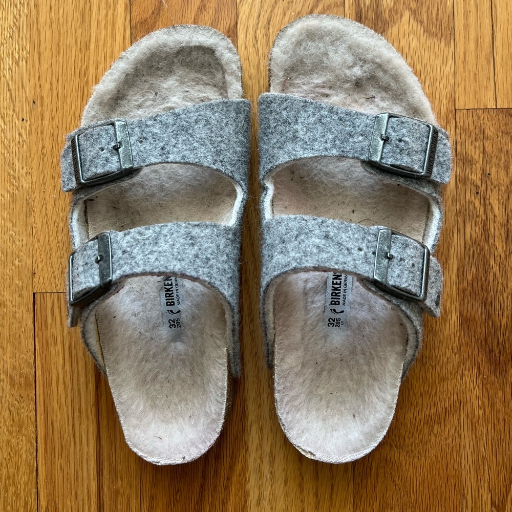 Birkenstock Kids Gray Sandals